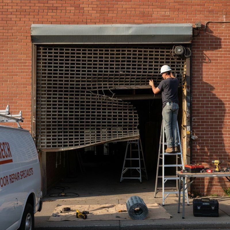 Garage Settling Repair