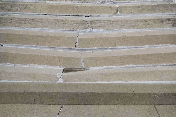 Sunken Sidewalk Repair in Athens